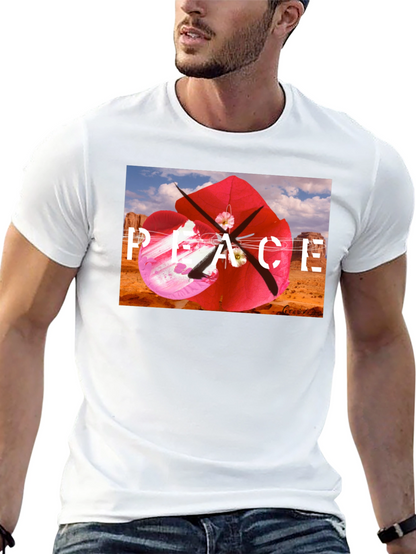 Peace Kite Black T-Shirt