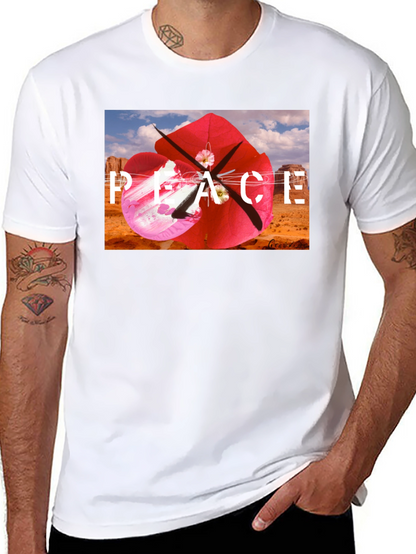 Peace Kite Black T-Shirt
