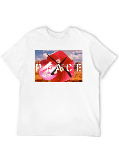 Peace Kite Black T-Shirt