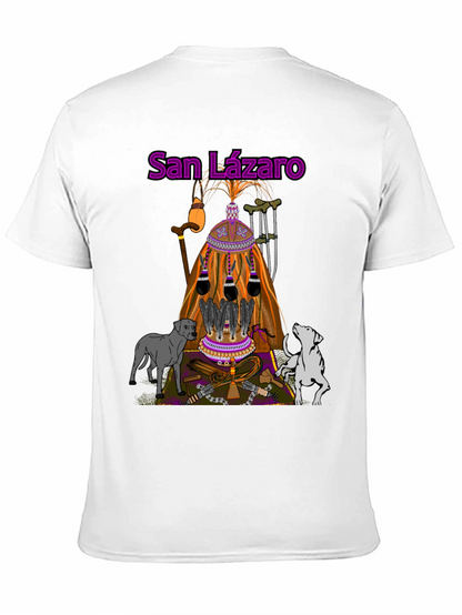 San Lázaro T-Shirt: Orisha Babalú Ayé Design