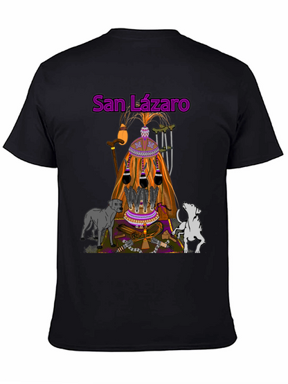 San Lázaro T-Shirt: Orisha Babalú Ayé Design