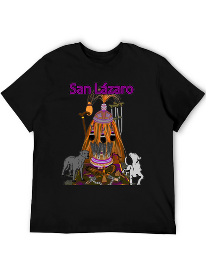 San Lázaro T-Shirt: Orisha Babalú Ayé Design