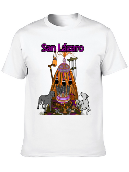 San Lázaro T-Shirt: Orisha Babalú Ayé Design