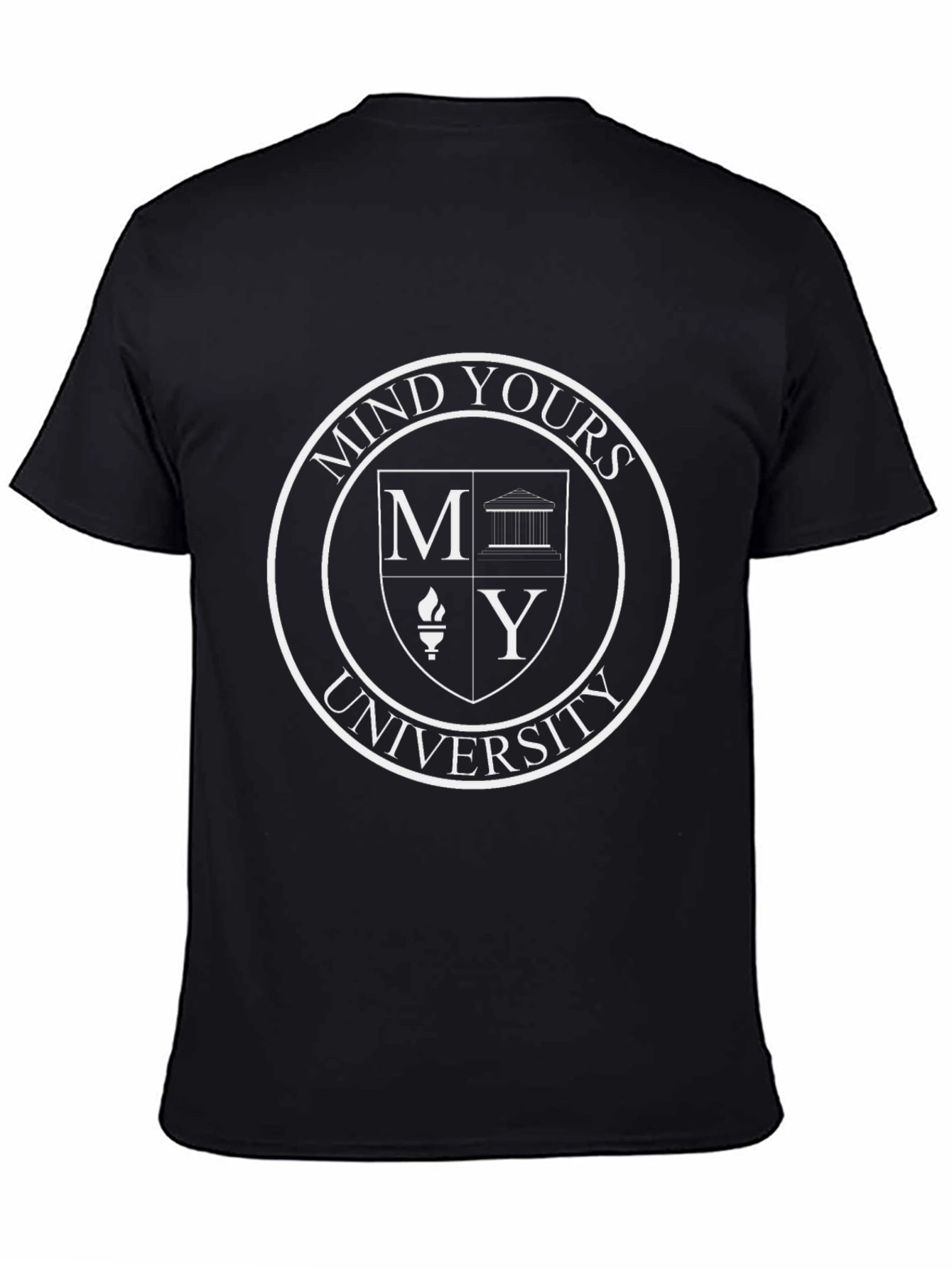 Mind Yours University Black T-Shirt