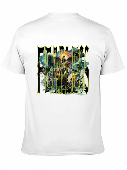 Fearless T-Shirt - Graphic Print Crew Neck Tee