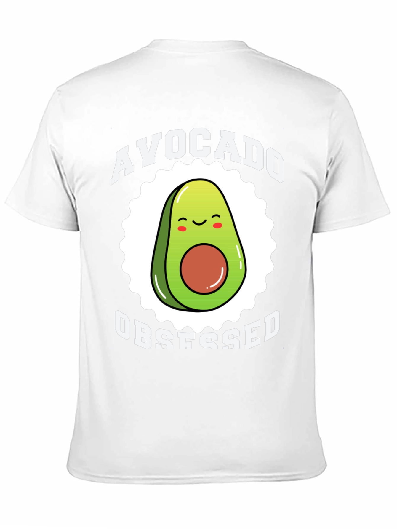 Avocado Obsessed Graphic Tee - Funny Fruit Lover Shirt