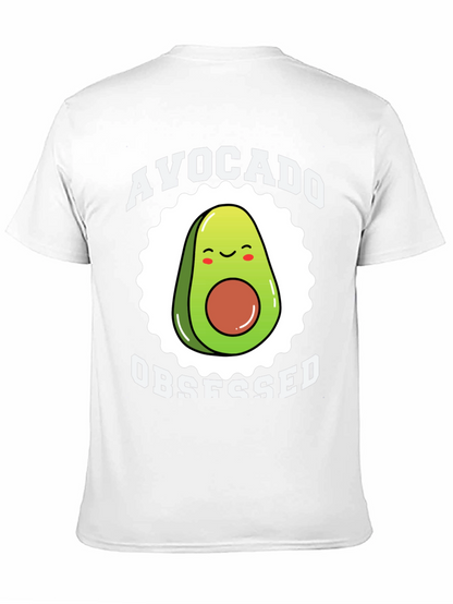 Avocado Obsessed Graphic Tee - Funny Fruit Lover Shirt