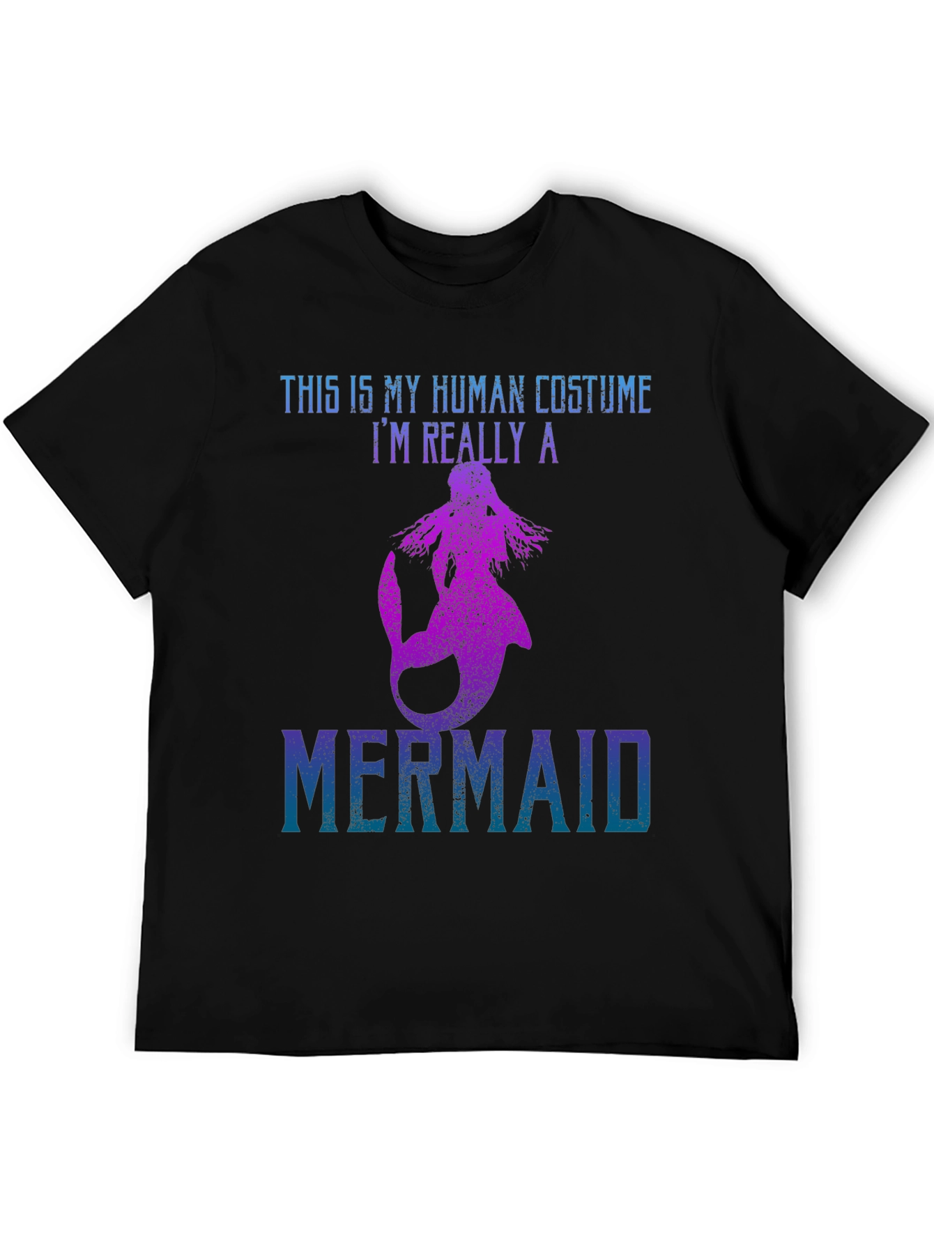 Mermaid Costume Graphic T-Shirt