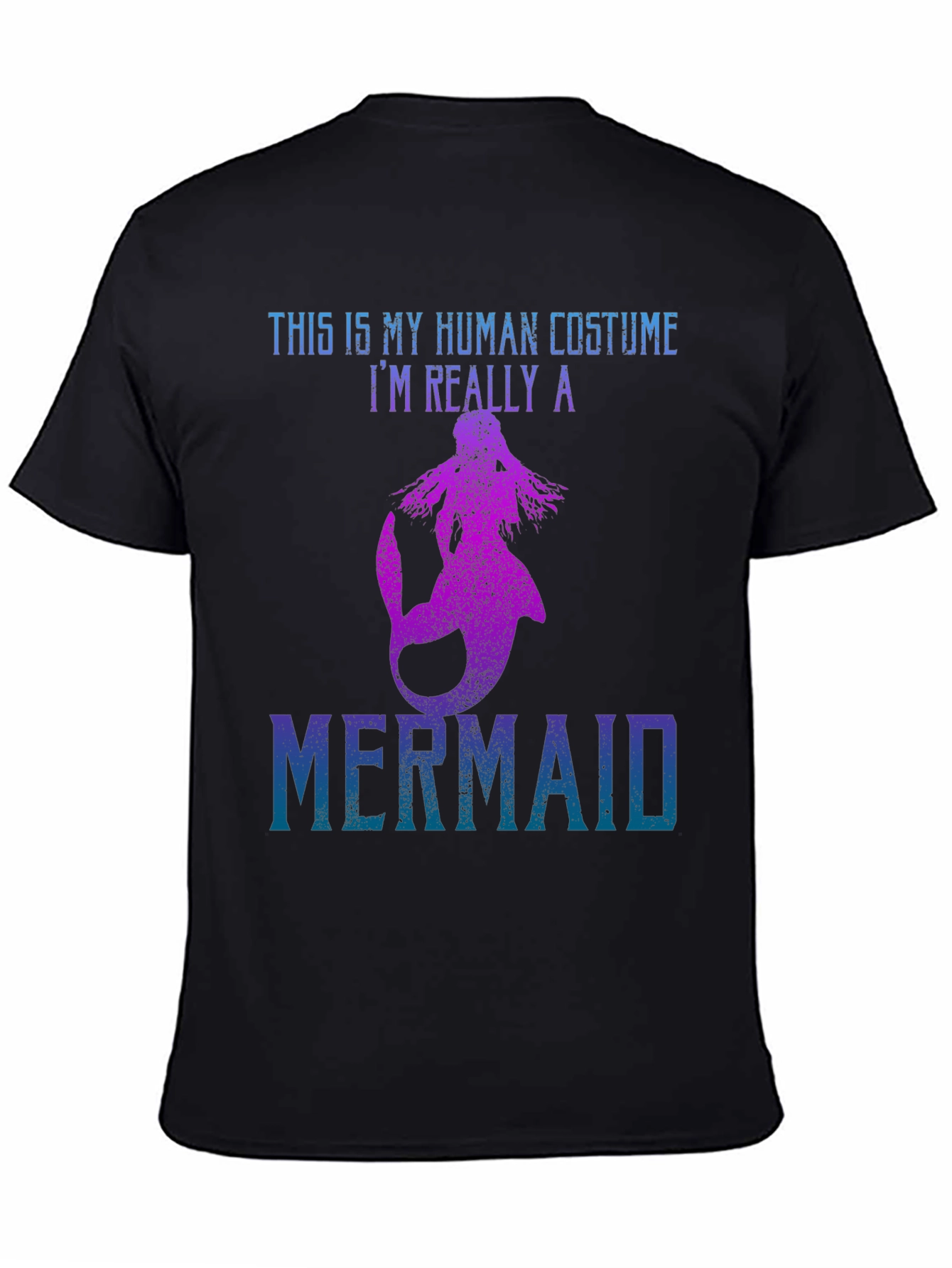 Mermaid Costume Graphic T-Shirt