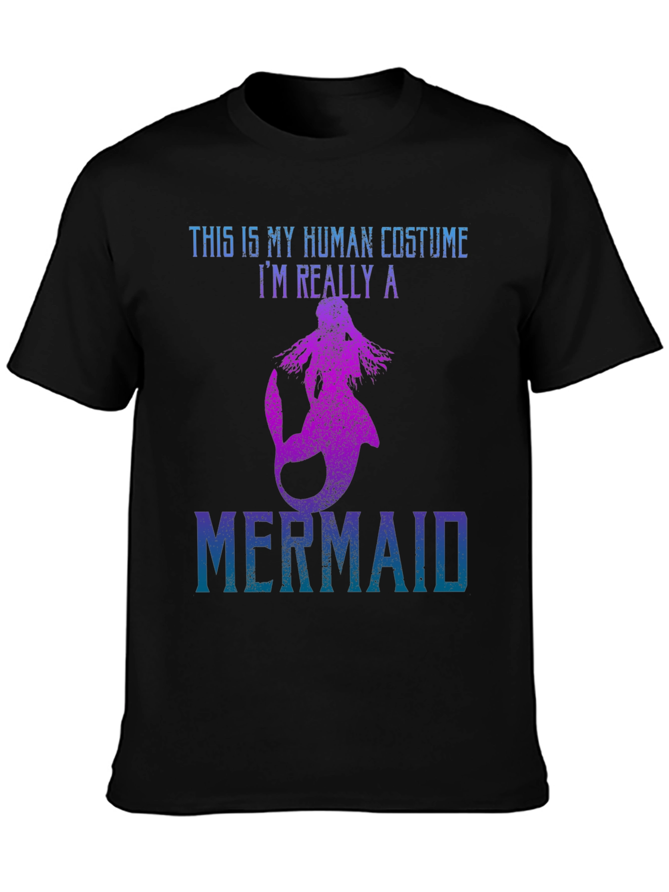 Mermaid Costume Graphic T-Shirt