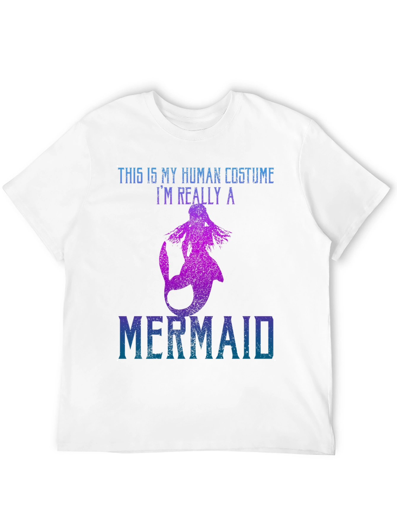 Mermaid Costume Graphic T-Shirt