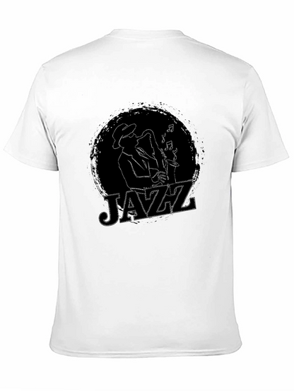 JAZZ T-Shirt - Saxophone Player Graphic Tee
