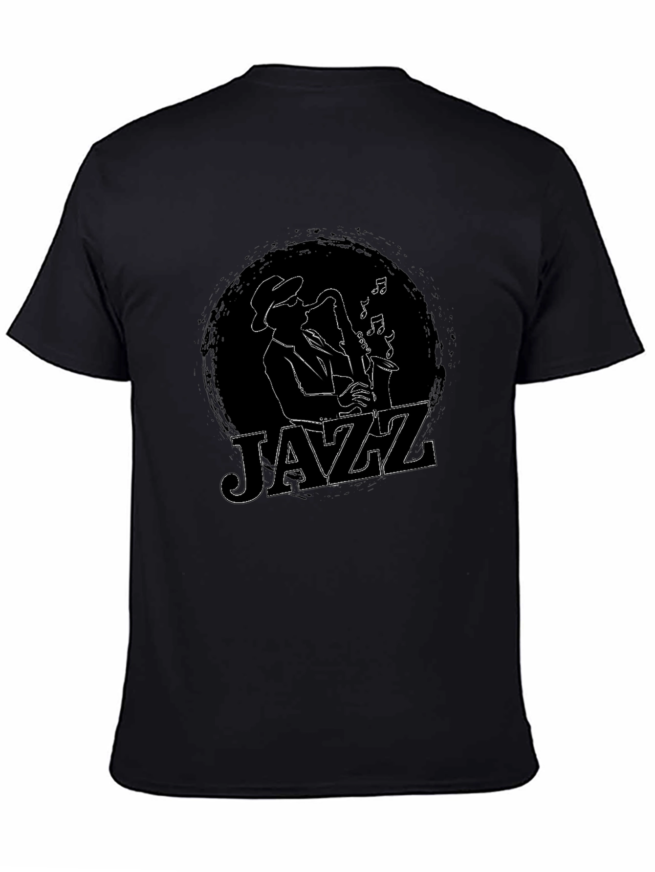 JAZZ T-Shirt - Saxophone Player Graphic Tee