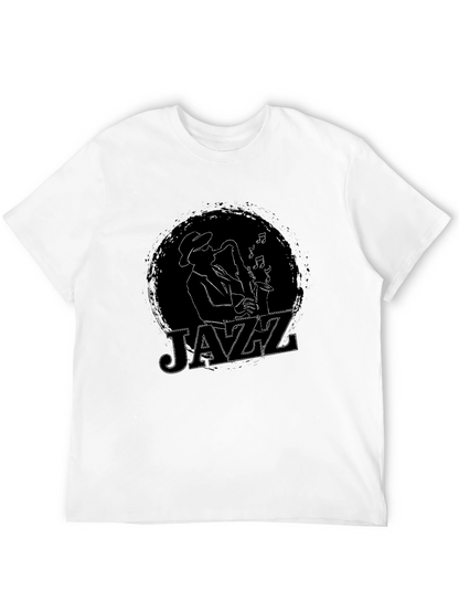 JAZZ T-Shirt - Saxophone Player Graphic Tee