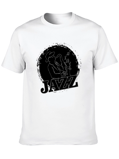 JAZZ T-Shirt - Saxophone Player Graphic Tee