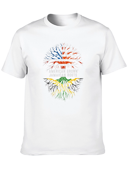 American Grown Jamaican Roots T-Shirt