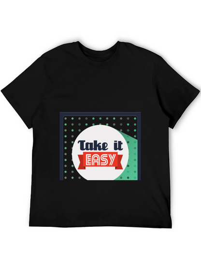 Take It Easy Graphic T-Shirt - Relaxed Style