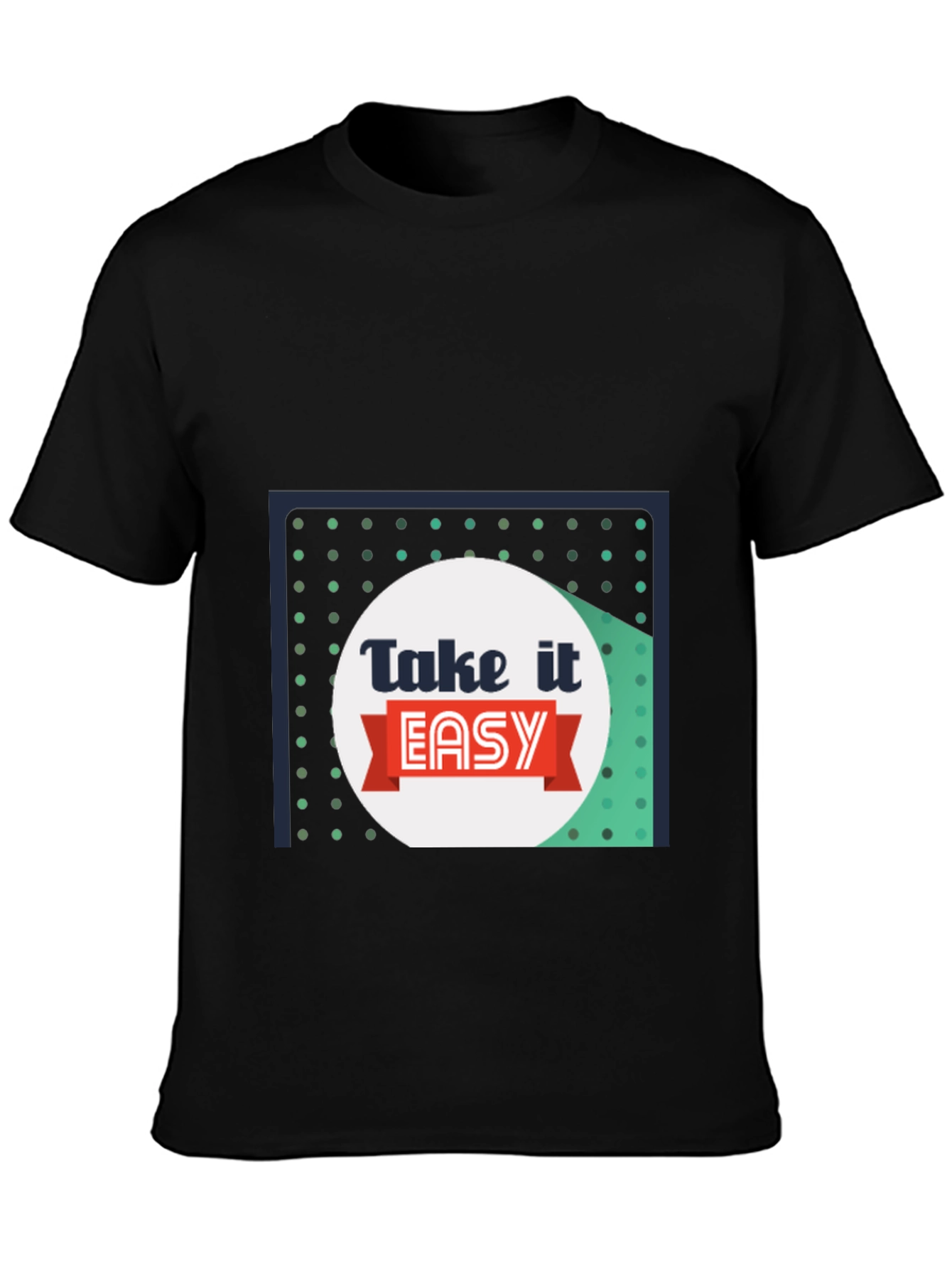 Take It Easy Graphic T-Shirt - Relaxed Style