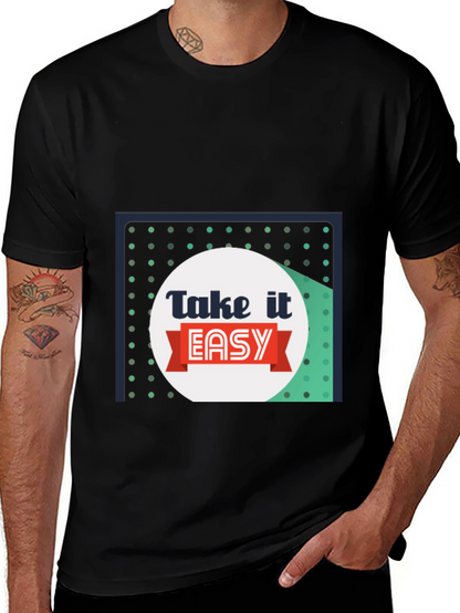 Take It Easy Graphic T-Shirt - Relaxed Style