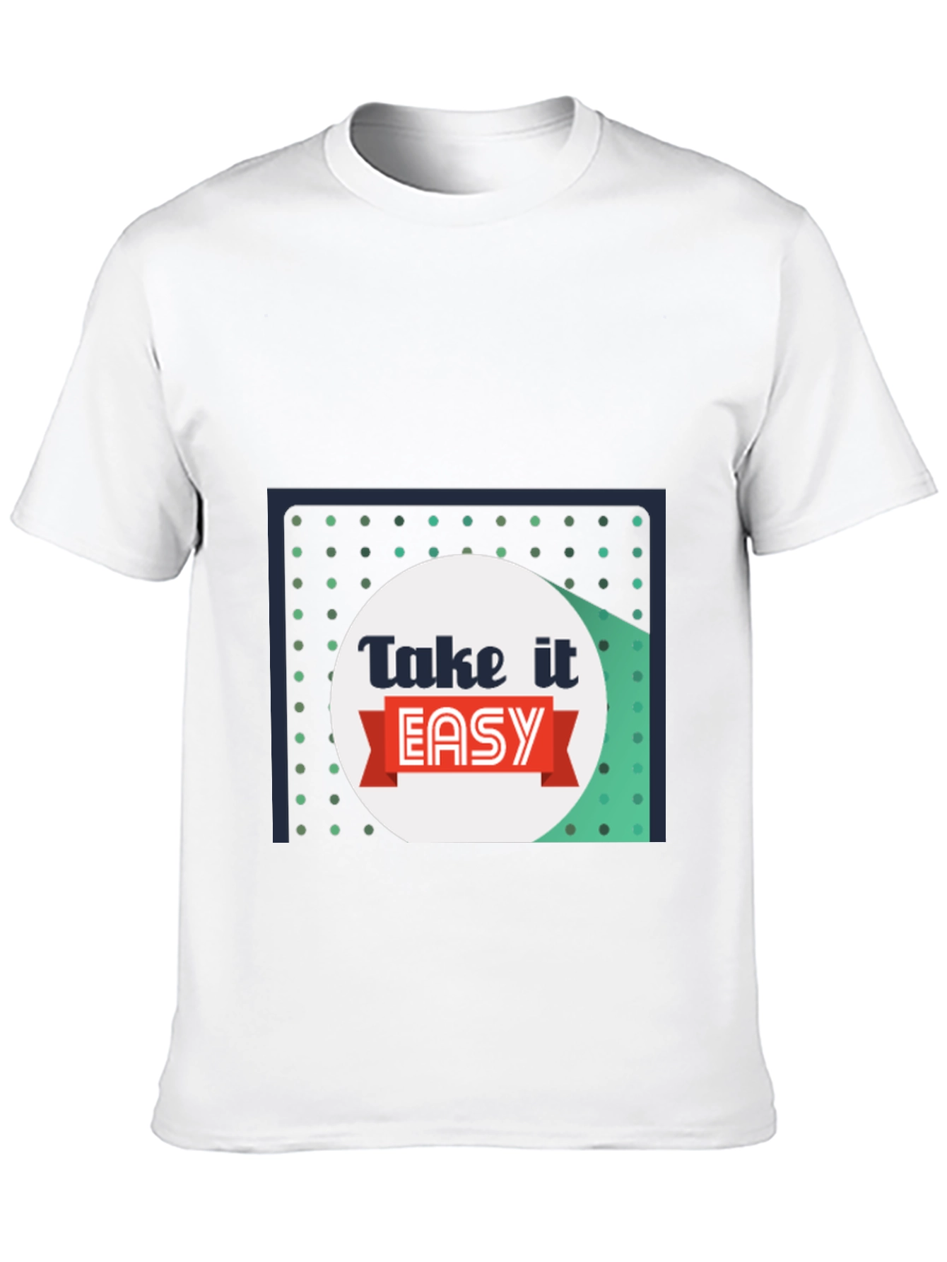 Take It Easy Graphic T-Shirt - Relaxed Style