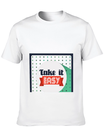 Take It Easy Graphic T-Shirt - Relaxed Style
