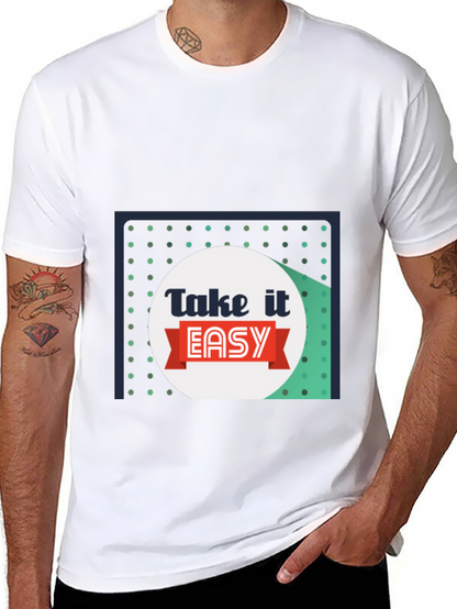 Take It Easy Graphic T-Shirt - Relaxed Style