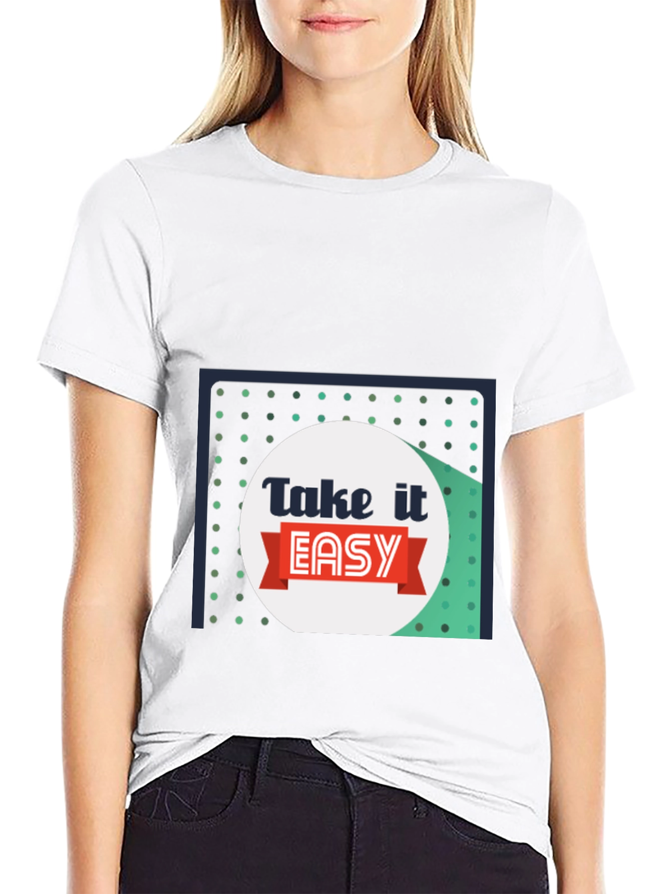 Take It Easy Graphic T-Shirt - Relaxed Style