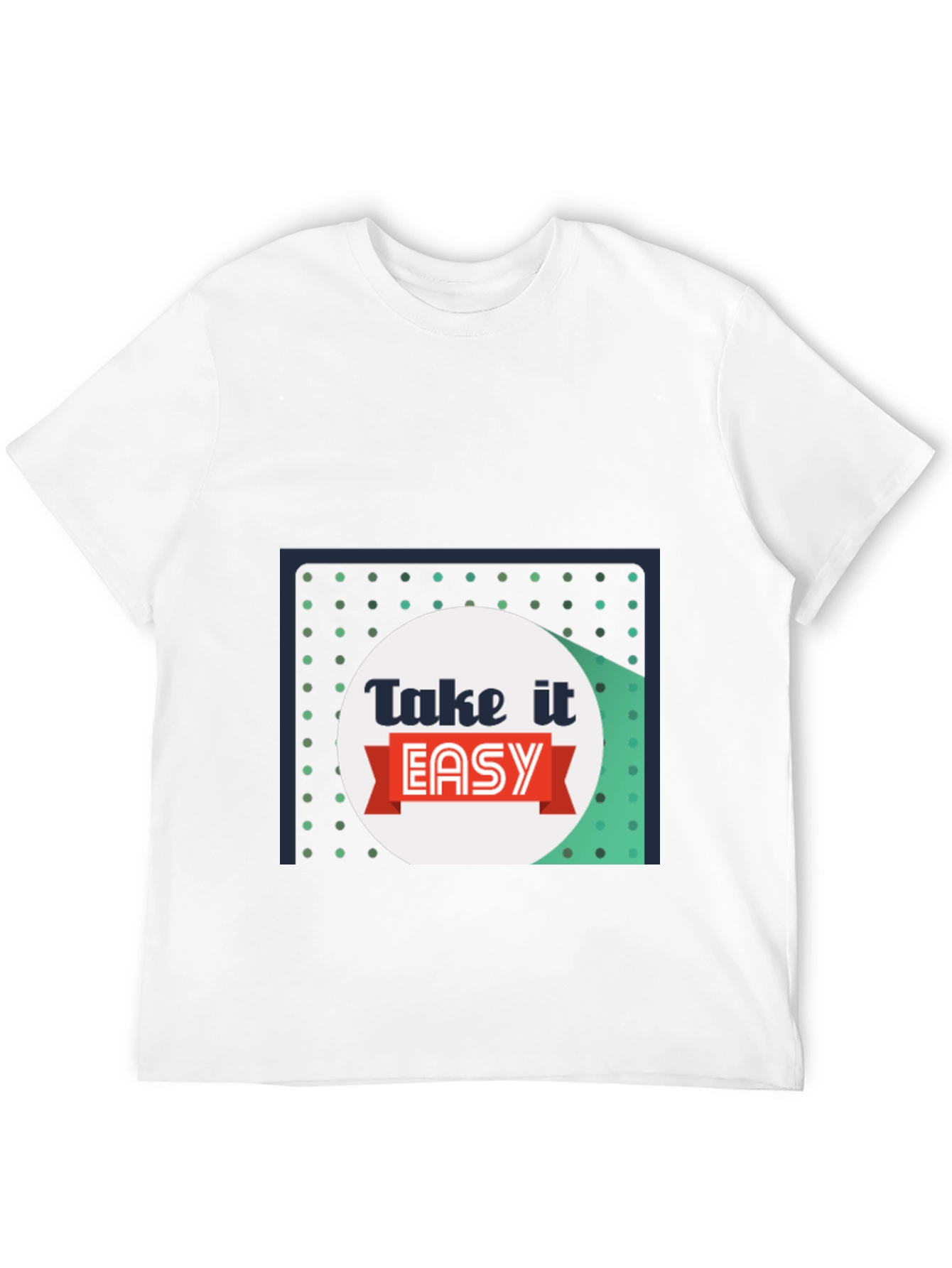 Take It Easy Graphic T-Shirt - Relaxed Style