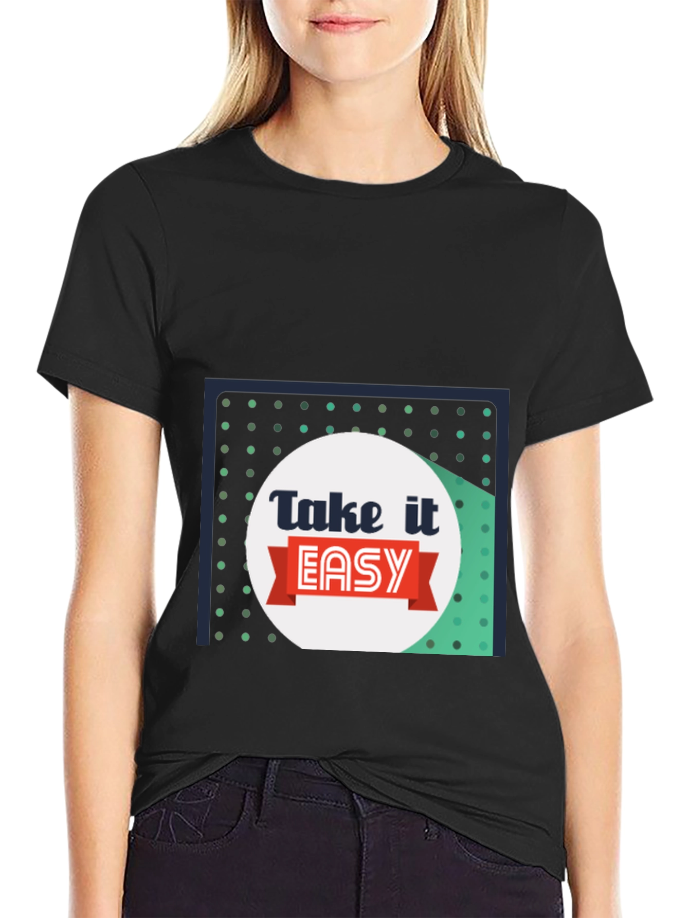 Take It Easy Graphic T-Shirt - Relaxed Style