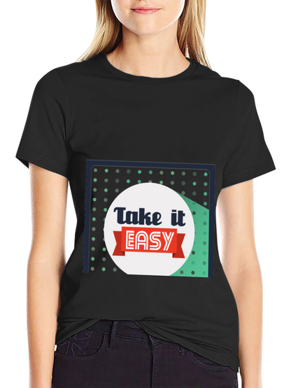 Take It Easy Graphic T-Shirt - Relaxed Style