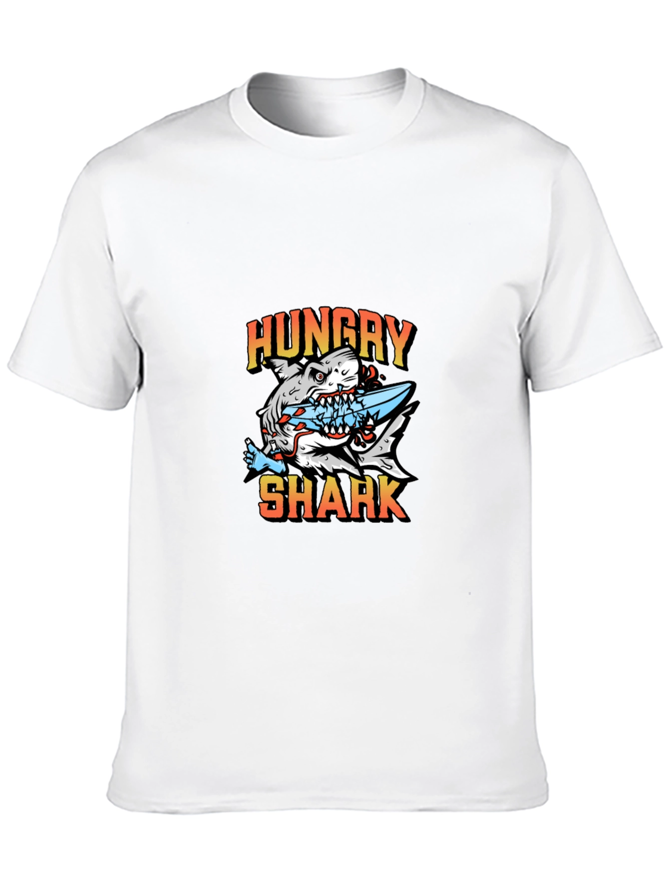 Hungry Shark Graphic T-Shirt - Unisex
