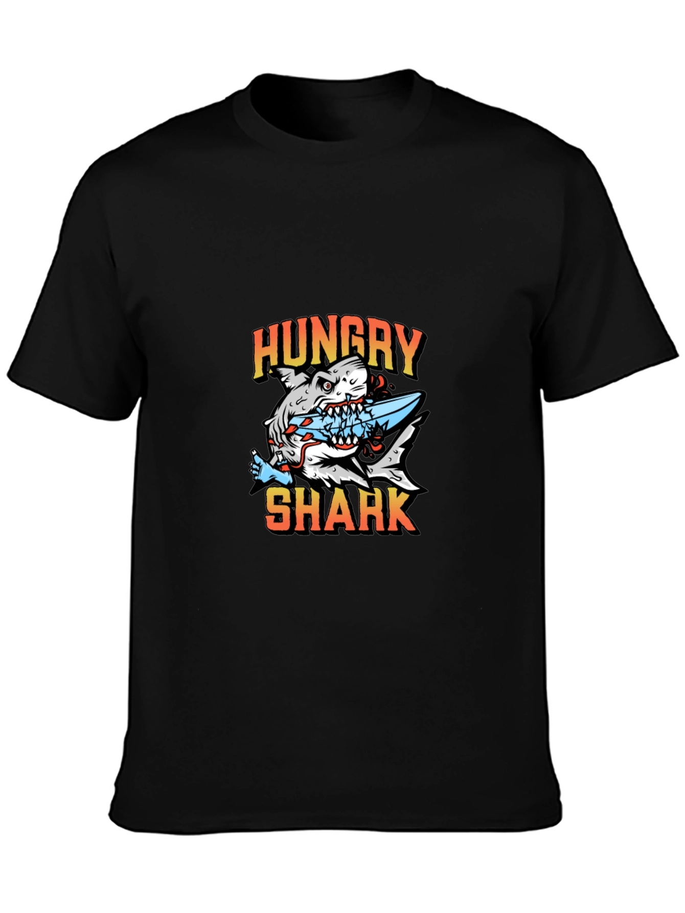 Hungry Shark Graphic T-Shirt - Unisex