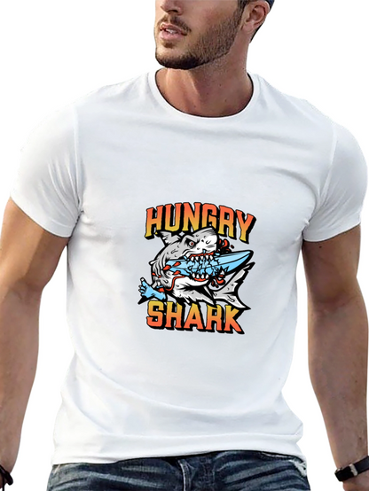 Hungry Shark Graphic T-Shirt - Unisex