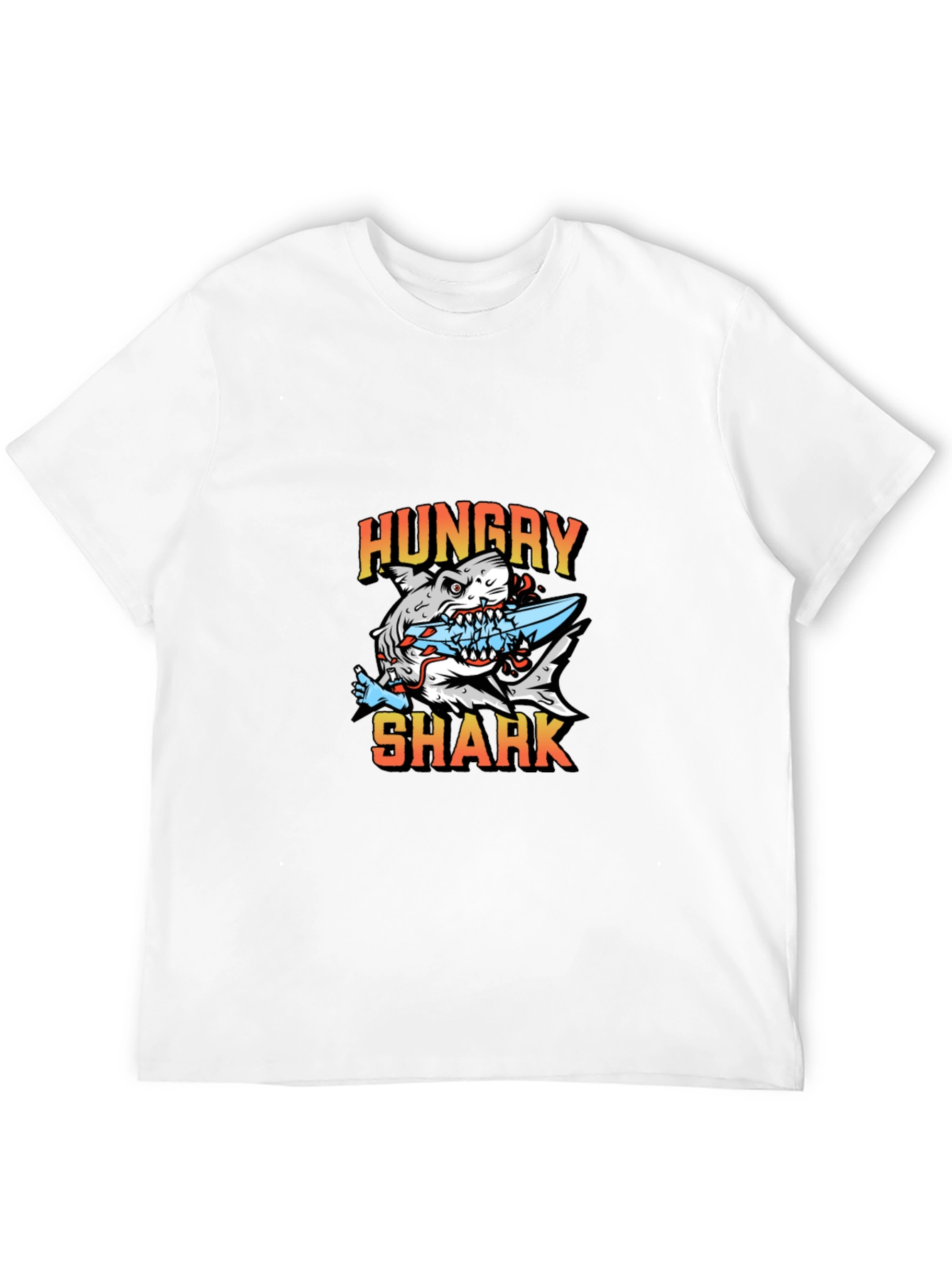 Hungry Shark Graphic T-Shirt - Unisex
