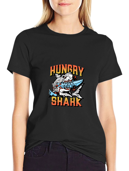 Hungry Shark Graphic T-Shirt - Unisex