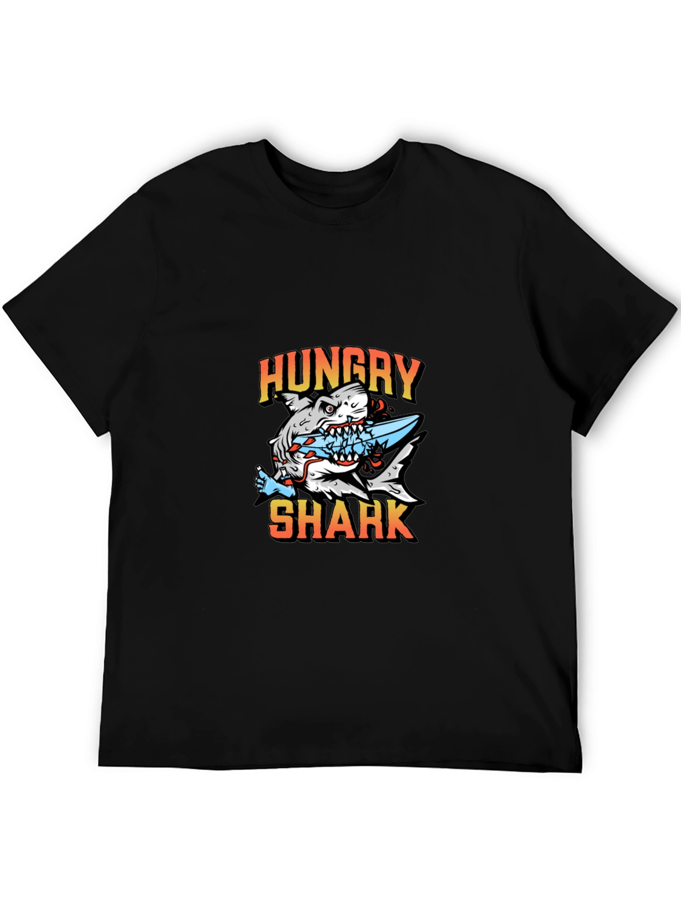 Hungry Shark Graphic T-Shirt - Unisex