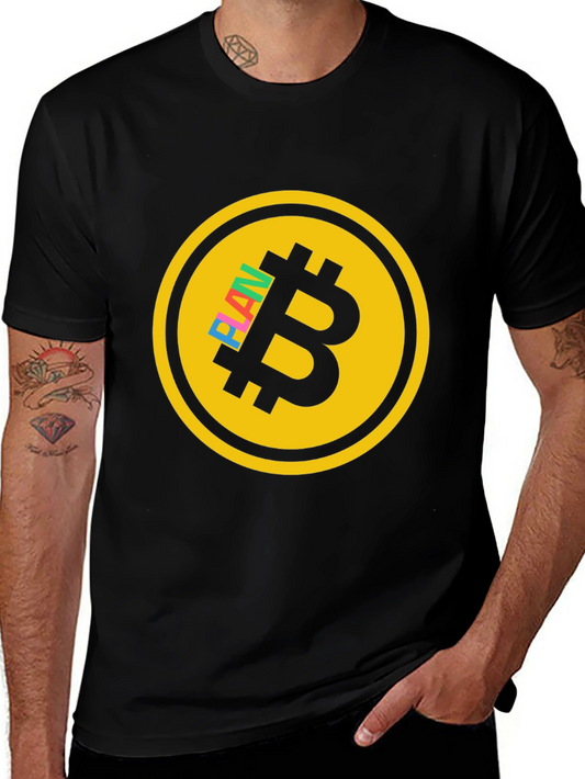 Bitcoin Cryptocurrency Flan T-Shirt