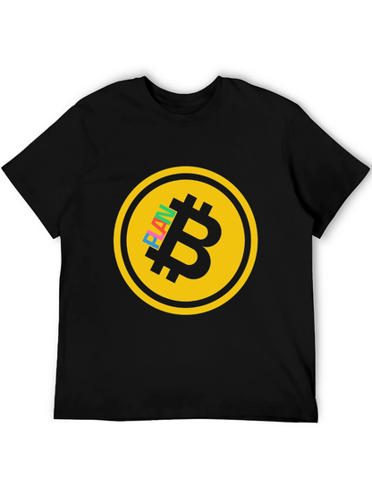 Bitcoin Cryptocurrency Flan T-Shirt