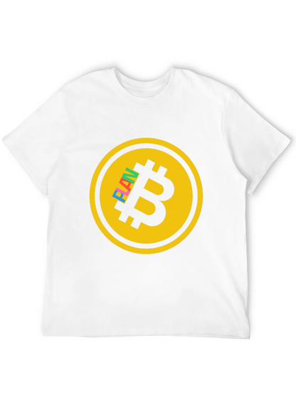 Bitcoin Cryptocurrency Flan T-Shirt
