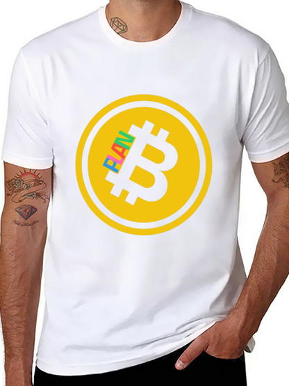 Bitcoin Cryptocurrency Flan T-Shirt