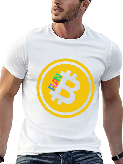 Bitcoin Cryptocurrency Flan T-Shirt
