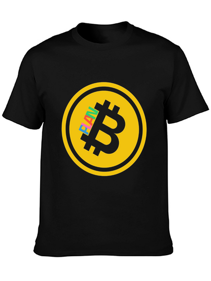 Bitcoin Cryptocurrency Flan T-Shirt