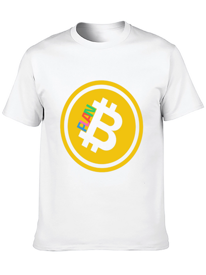 Bitcoin Cryptocurrency Flan T-Shirt