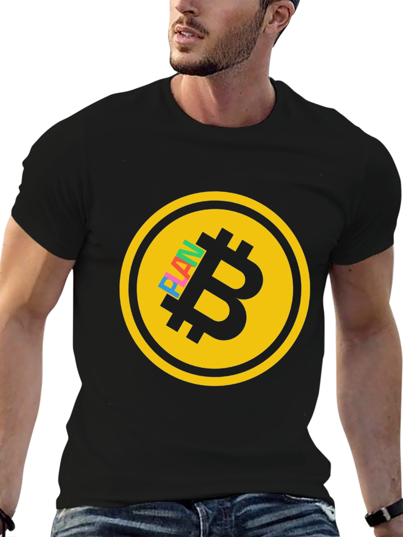 Bitcoin Cryptocurrency Flan T-Shirt
