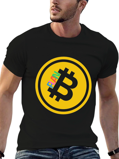 Bitcoin Cryptocurrency Flan T-Shirt