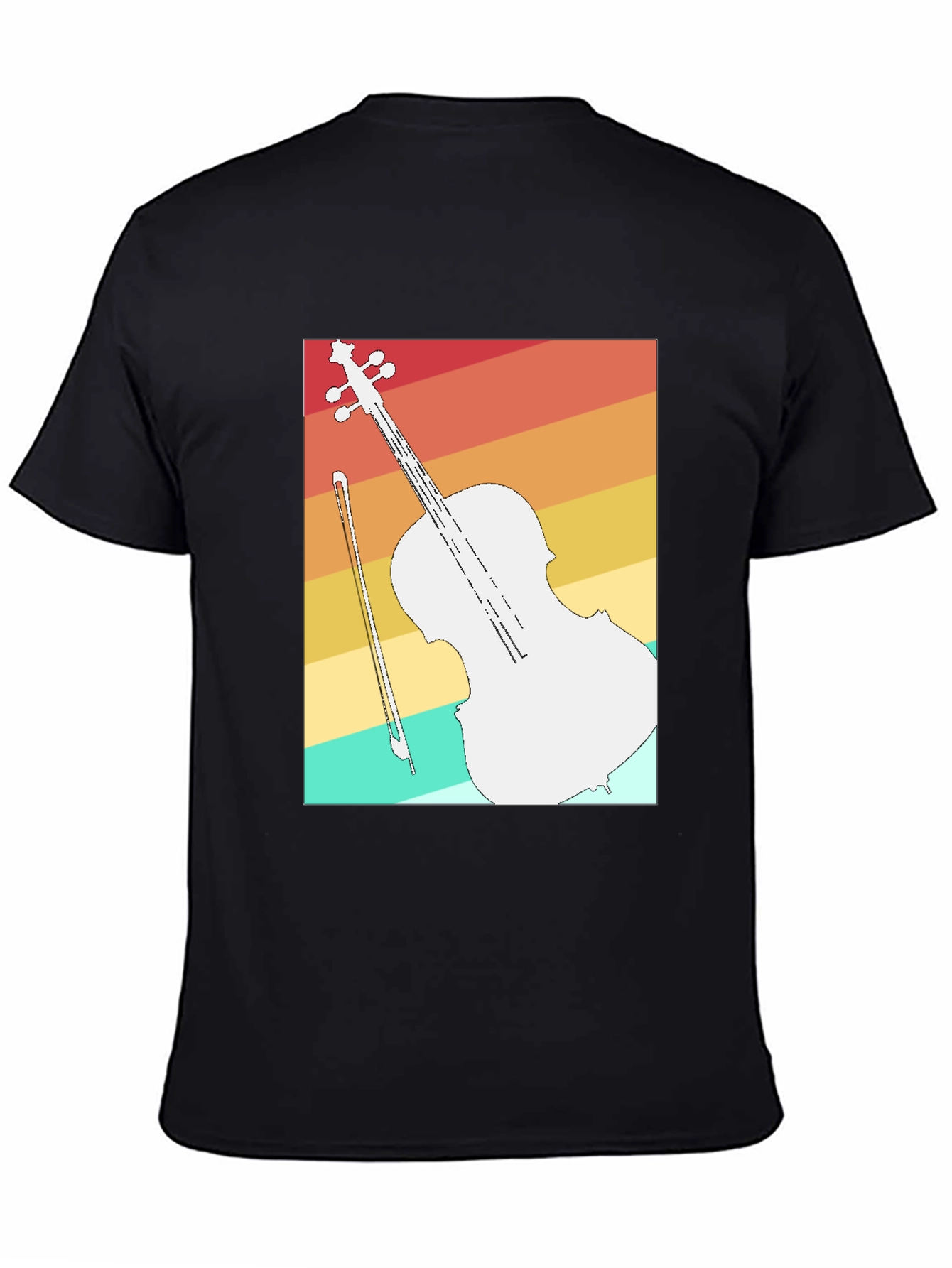 Retro Cello T-Shirt - Musicians Fashion