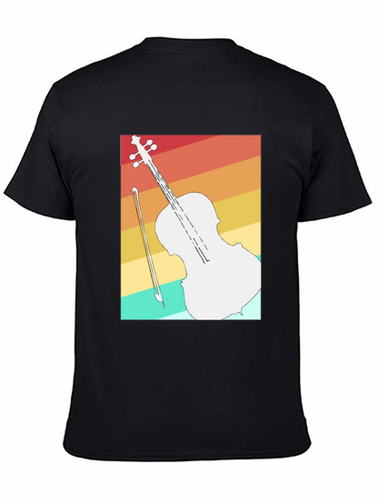 Retro Cello T-Shirt - Musicians Fashion