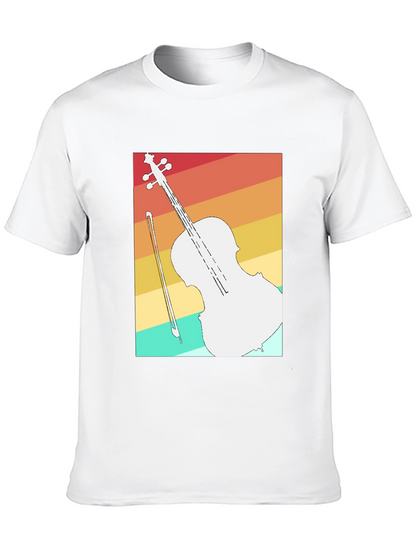 Retro Cello T-Shirt - Musicians Fashion