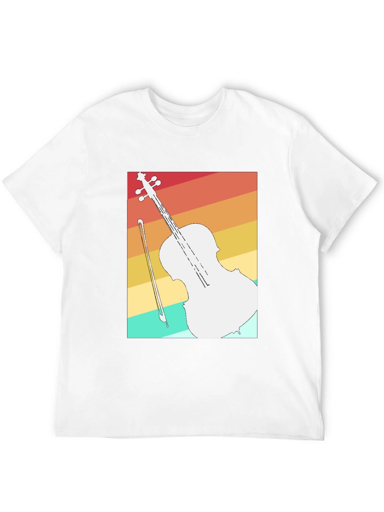Retro Cello T-Shirt - Musicians Fashion
