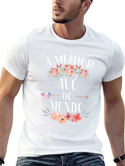 A Melhor Avo Do Mundo Graphic T-Shirt
